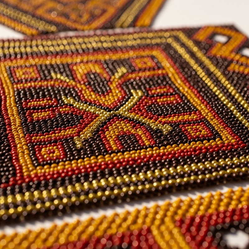 Traditional Zulu beadwork